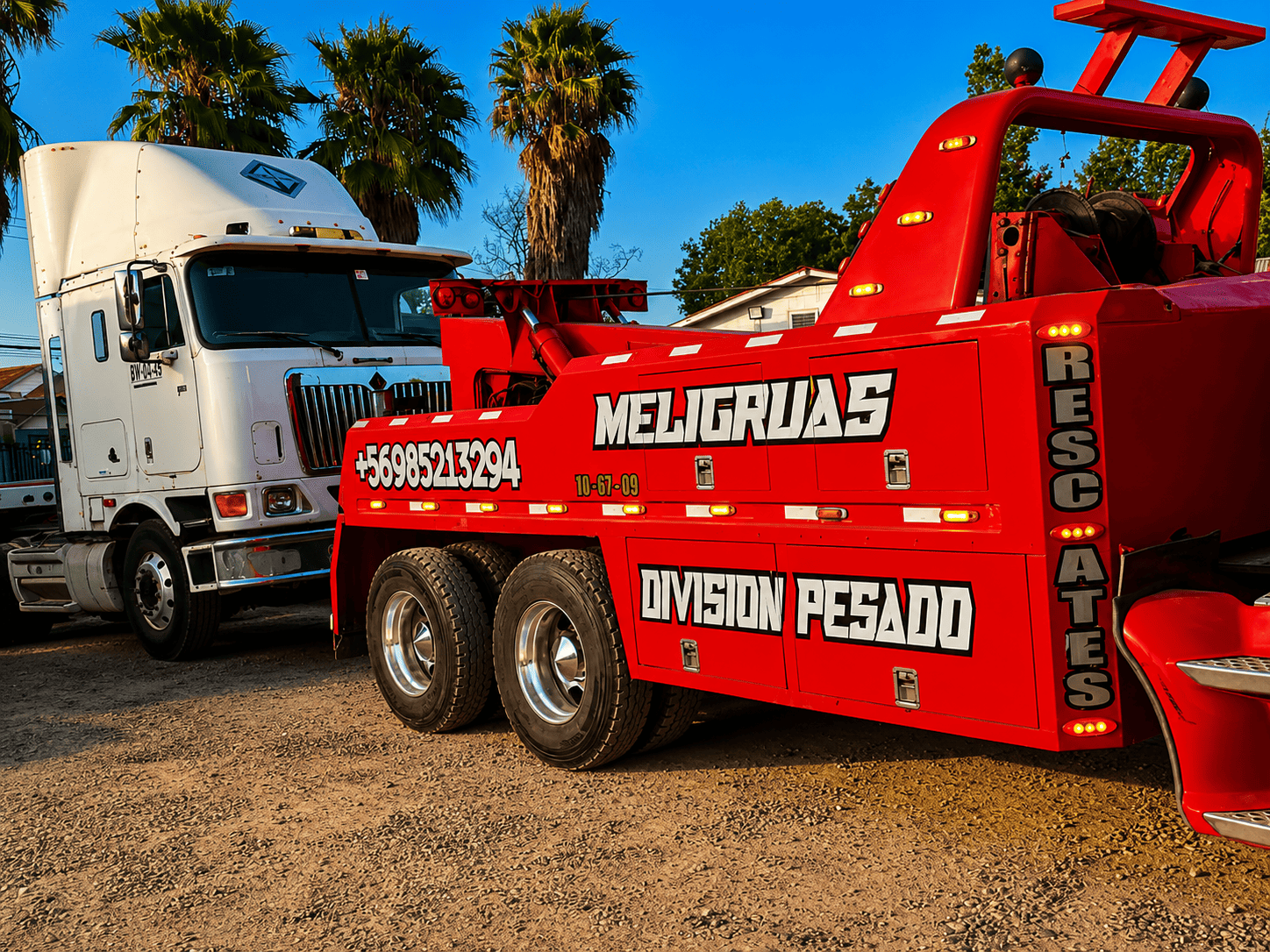 Traslado de maquinaria pesada y agrícola en Chile